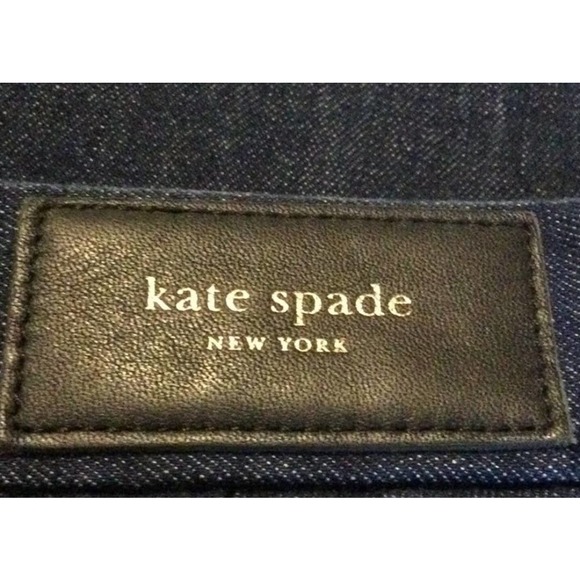 Kate Spade Broome Street High Waisted Culotte Jeans - Never Worn - Picture 4 of 7